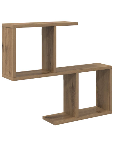 Scaffale da parete Rovere Artigianale 60 x 12 x 50,5 cm