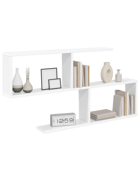 Scaffale da parete Bianco 100 x 12 x 50,5 cm
