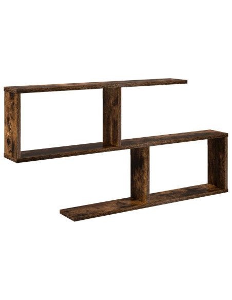 Scaffale da parete Rovere Fumo 100 x 12 x 50,5 cm
