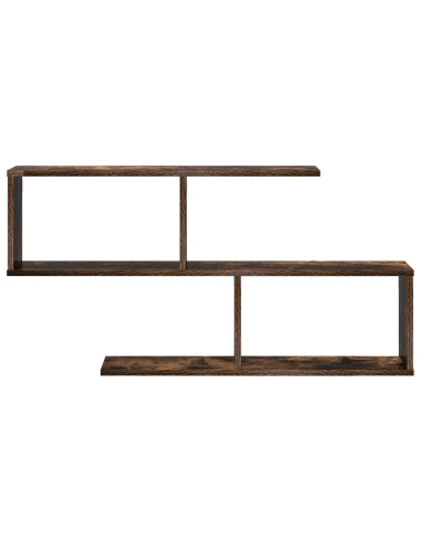 Scaffale da parete Rovere Fumo 100 x 12 x 50,5 cm