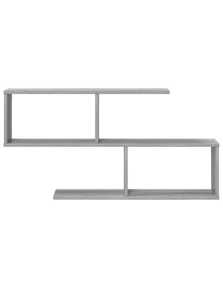 Scaffale da parete Sonoma grigio 100 x 12 x 50,5 cm