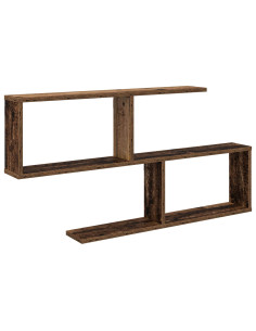 Scaffale da parete Legno antico 100 x 12 x 50,5 cm 2