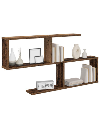 Scaffale da parete Legno antico 100 x 12 x 50,5 cm