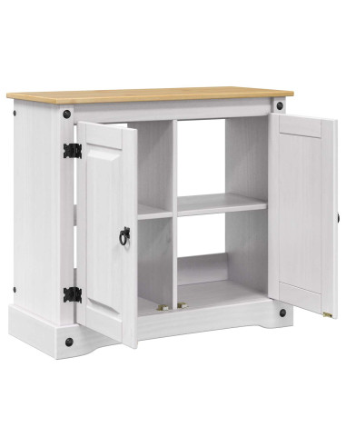 Supporto per Acquario CORONA Bianco e marrone 81,5 x 37 x 73 cm