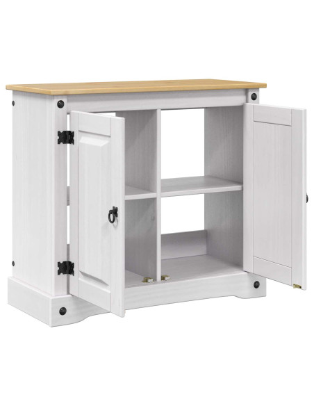 Supporto per Acquario CORONA Bianco e marrone 81,5 x 37 x 73 cm