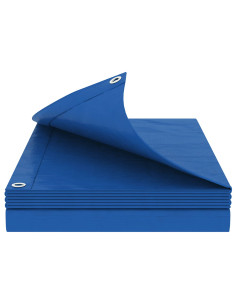Telo con Occhielli Blu 3 x 3 m 260 gsm PE 2