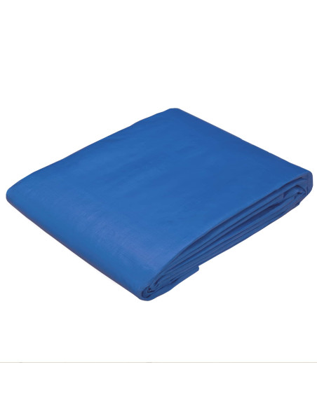 Telo con Occhielli Blu 8 x 12 m 260 gsm PE