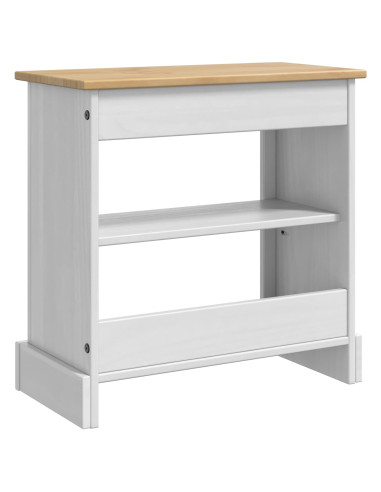 Supporto per Acquario CORONA Bianco e marrone 60,5 x 30 x 60 cm