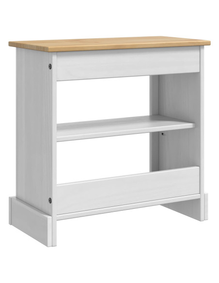 Supporto per Acquario CORONA Bianco e marrone 60,5 x 30 x 60 cm