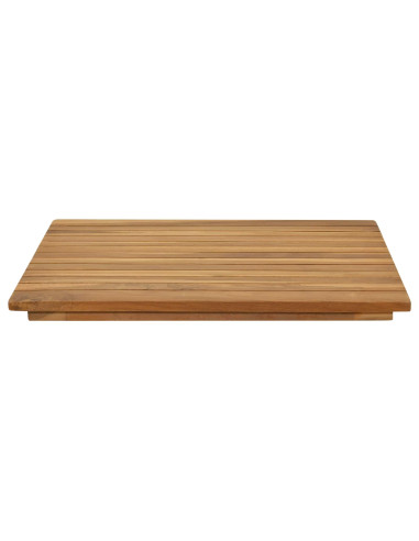 Piano del tavolo 50 x 50 x 3,5 cm Quadrato Legno di teak solido