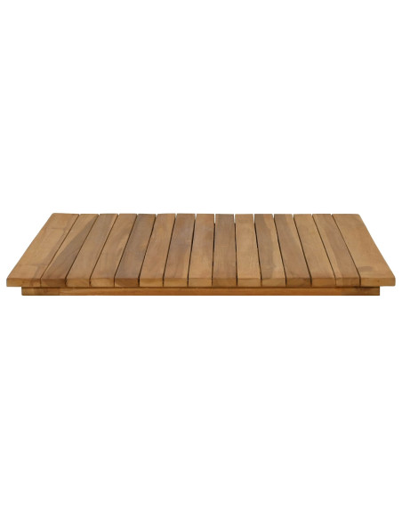 Piano del tavolo 60 x 60 x 3,5 cm Quadrato Legno di teak solido