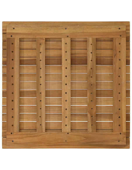 Piano del tavolo 60 x 60 x 3,5 cm Quadrato Legno di teak solido