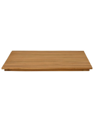 Piano del tavolo 70 x 70 x 3,5 cm Quadrato Legno di teak solido
