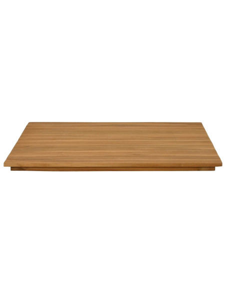Piano del tavolo 70 x 70 x 3,5 cm Quadrato Legno di teak solido
