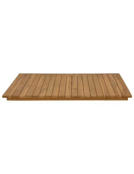 Piano del tavolo 70 x 70 x 3,5 cm Quadrato Legno di teak solido