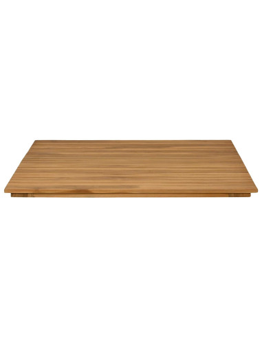 Piano del tavolo 80 x 80 x 3,5 cm Quadrato Legno di teak solido