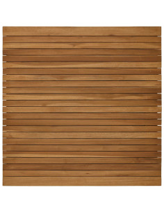 Piano del tavolo 90 x 90 x 3,5 cm Quadrato Legno di teak solido 2