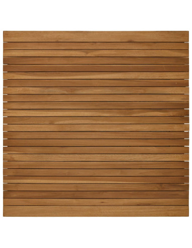 Piano del tavolo 90 x 90 x 3,5 cm Quadrato Legno di teak solido