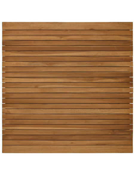 Piano del tavolo 90 x 90 x 3,5 cm Quadrato Legno di teak solido