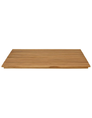 Piano del tavolo 90 x 90 x 3,5 cm Quadrato Legno di teak solido