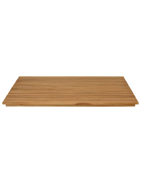 Piano del tavolo 90 x 90 x 3,5 cm Quadrato Legno di teak solido