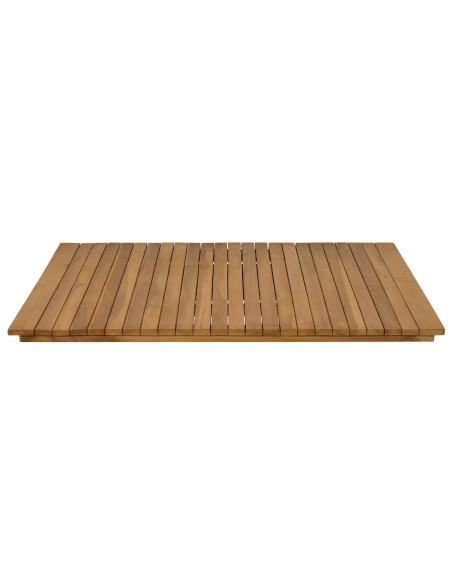 Piano del tavolo 90 x 90 x 3,5 cm Quadrato Legno di teak solido
