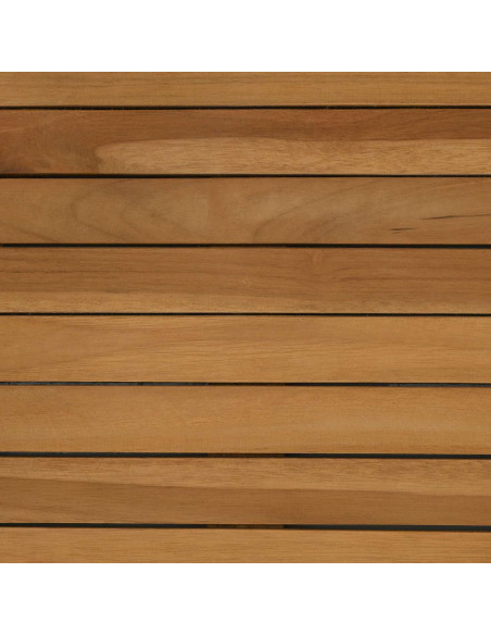 Piano del tavolo Ø 50 x 3,5 Rotondo Legno di teak solido