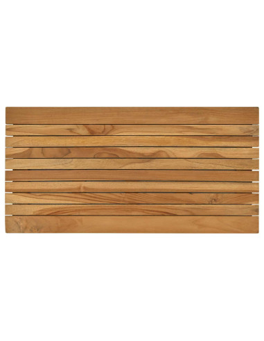 Piano del tavolo 80 x 40 x 3,5 cm Rettangolare Naturale