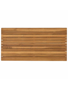 Piano del tavolo 90 x 45 x 3,5 cm Rettangolare Naturale 2