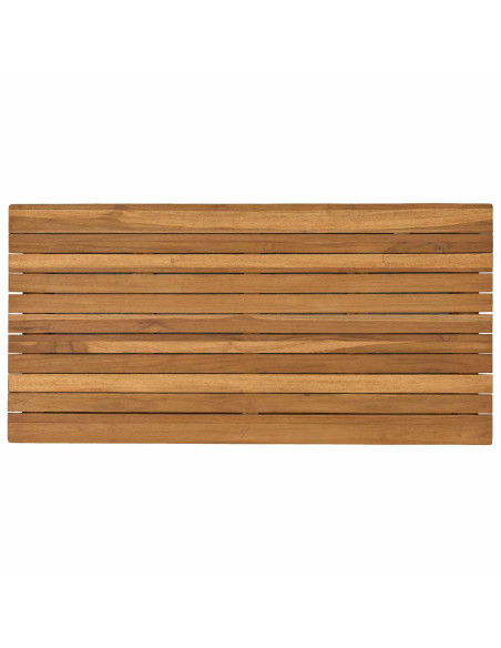 Piano del tavolo 90 x 45 x 3,5 cm Rettangolare Naturale