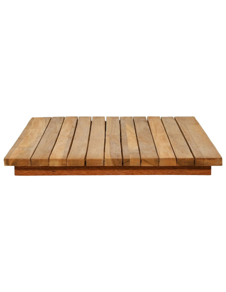 Piano del tavolo 90 x 45 x 3,5 cm Rettangolare Naturale
