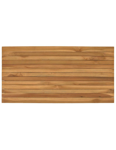 Piano del tavolo 100 x 50 x 3,5 cm Rettangolare Naturale