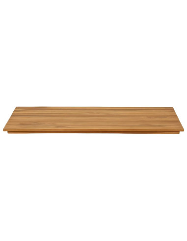 Piano del tavolo 100 x 50 x 3,5 cm Rettangolare Naturale