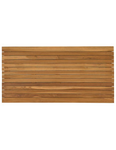 Piano del tavolo 110 x 55 x 3,5 cm Rettangolare Naturale 2