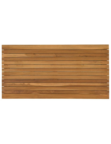 Piano del tavolo 110 x 55 x 3,5 cm Rettangolare Naturale