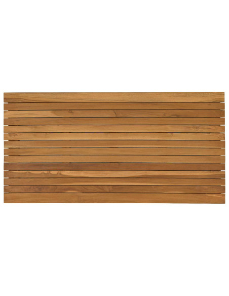 Piano del tavolo 110 x 55 x 3,5 cm Rettangolare Naturale