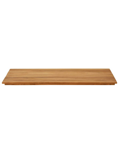 Piano del tavolo 110 x 55 x 3,5 cm Rettangolare Naturale