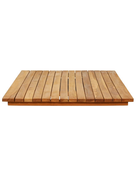 Piano del tavolo 110 x 55 x 3,5 cm Rettangolare Naturale
