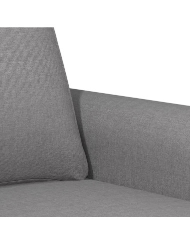 Poltrona Grigio Chiaro 60 cm in Tessuto