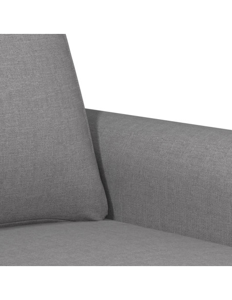Poltrona Grigio Chiaro 60 cm in Tessuto