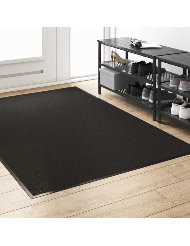 Tappetino Nero 120 x 180 cm 100% Poliammide