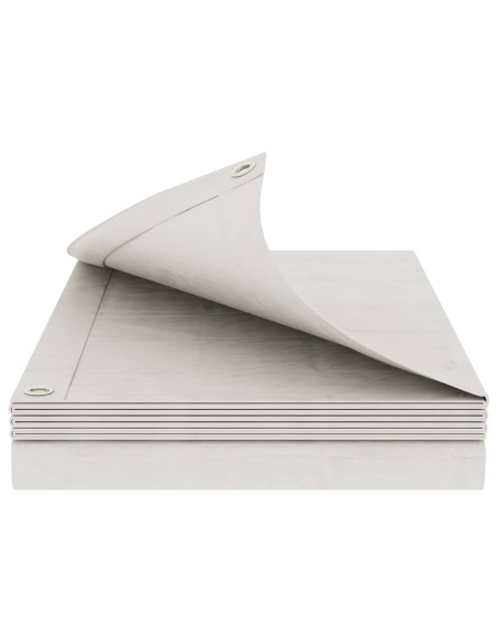 Telo con Occhielli Bianco 8 x 12 m 260 gsm PE