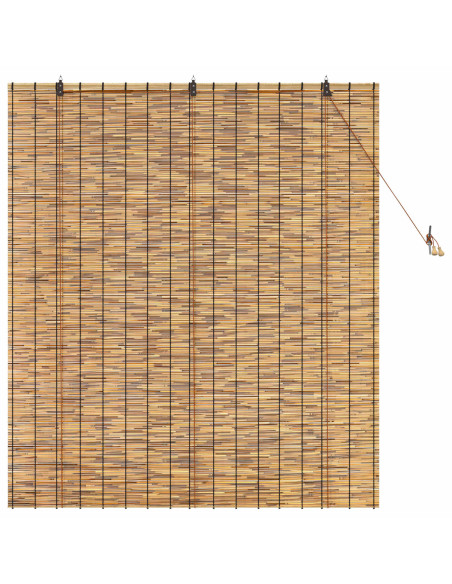 Tenda a rullo Marrone 140 x 160 cm Giunco