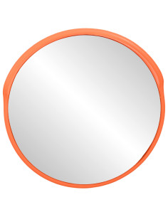 Specchio convesso da traffico per esterni Arancione Ø75 cm 2