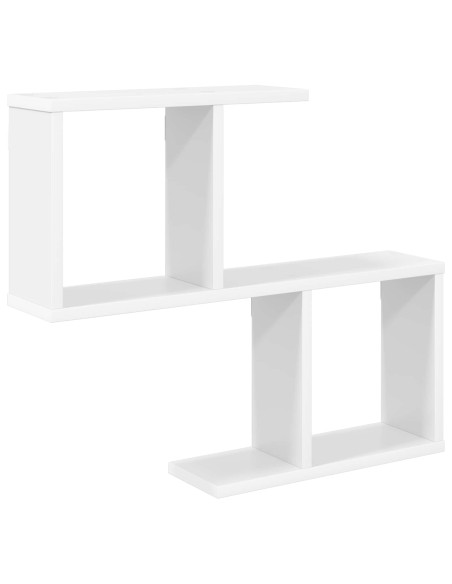 Scaffale da parete Bianco 60 x 12 x 50,5 cm