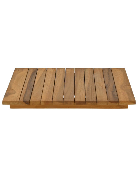Piano del tavolo 40 x 40 x 3,5 cm Quadrato Legno di teak solido