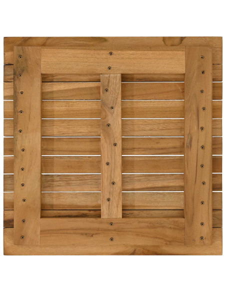 Piano del tavolo 40 x 40 x 3,5 cm Quadrato Legno di teak solido