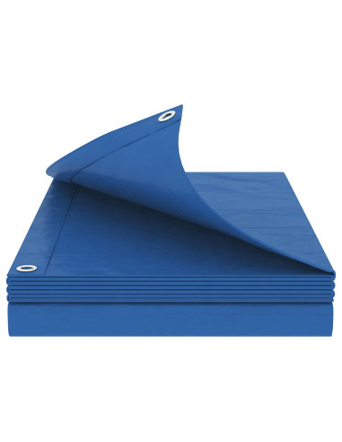 Telo con Occhielli Blu 2 x 3 m 180 gsm PE