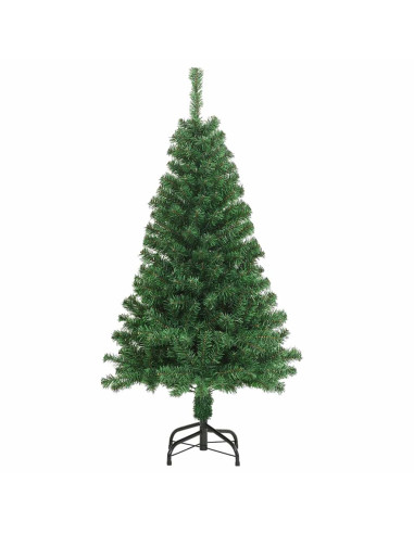 Albero di Natale artificiale con 150 LED Verde 120 cm