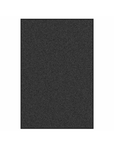 Tappetino Antracite e Nero 120 x 180 cm 100% Poliammide